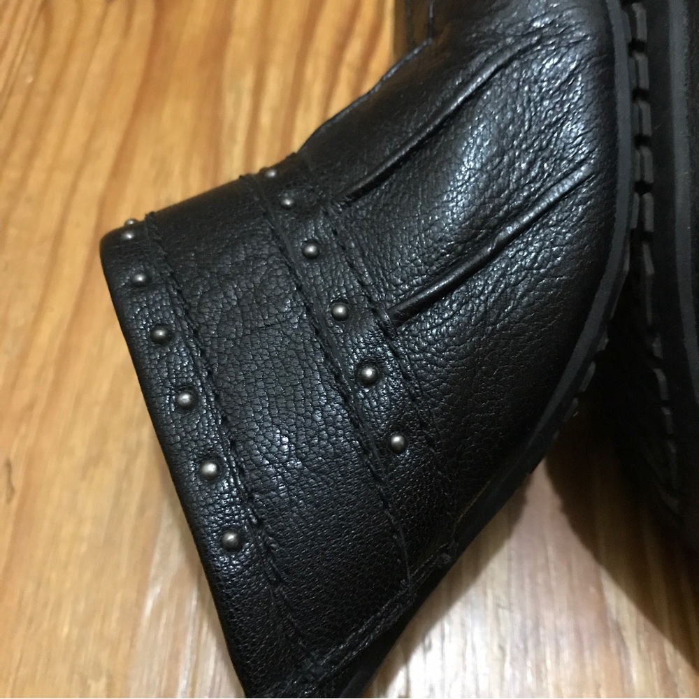 BareTraps Black Leather Buckle Mules, EUC, 9.5 - Picture 8 of 14